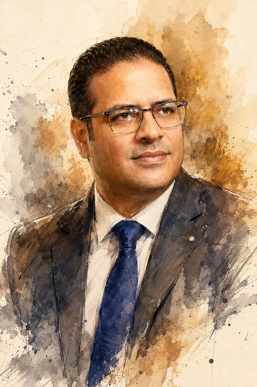 Portrait of Mahmoud Abdel Moneim Mohamed
